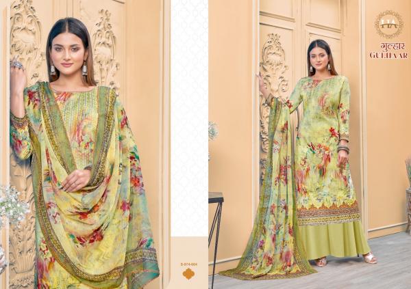 Harshit Gulhaar Cotton Print Dress Material Collection